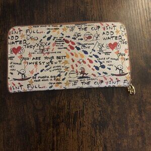 Tory Burch De La Vega Graffiti Limited Edition wallet